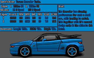 Super Cars screenshot 4 for Amiga